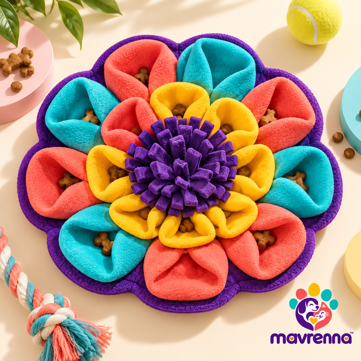 mavrenna™ Flower Snuffle Mat image 1