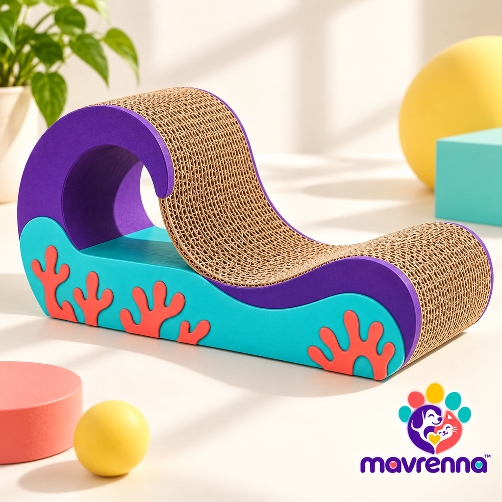 mavrenna™ Wave Cat Scratcher image 1