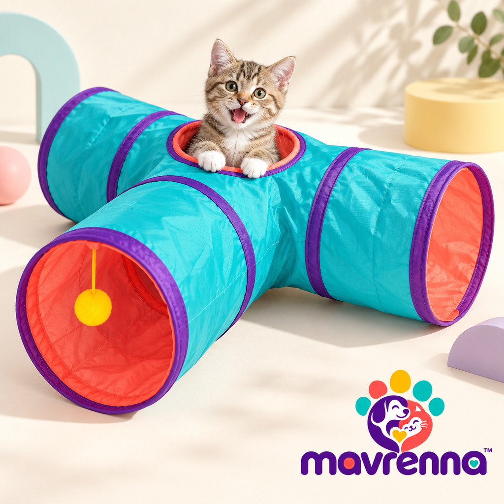 mavrenna™ 3-Way Cat Play Tunnel image 1