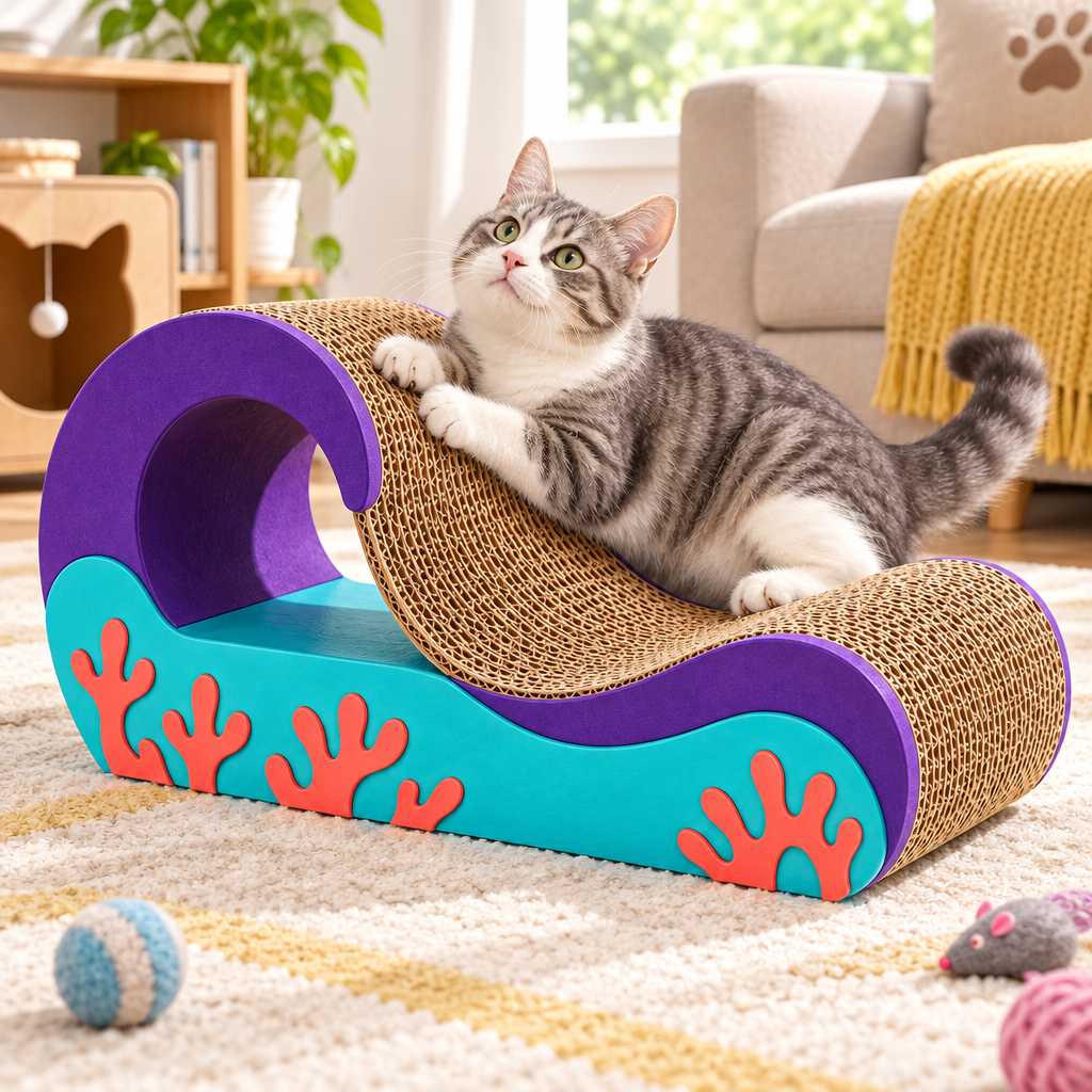 mavrenna™ Wave Cat Scratcher image 2