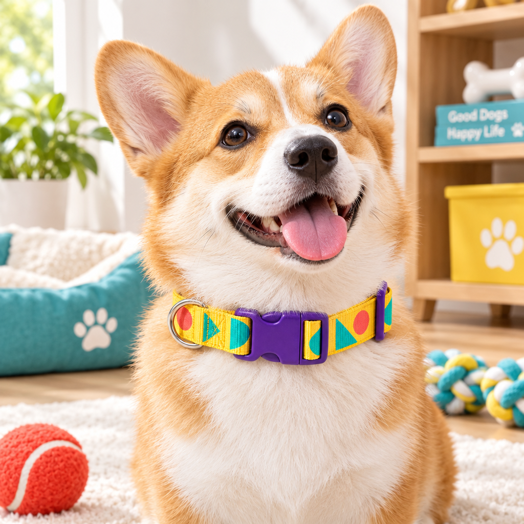 mavrenna™ Geometric Print Dog Collar image 2