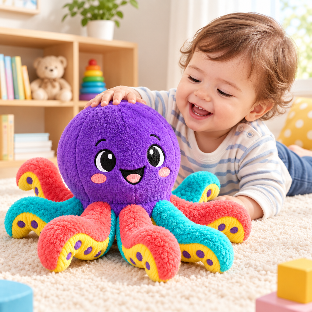 mavrenna™ Octopus Plush Dog Toy image 2