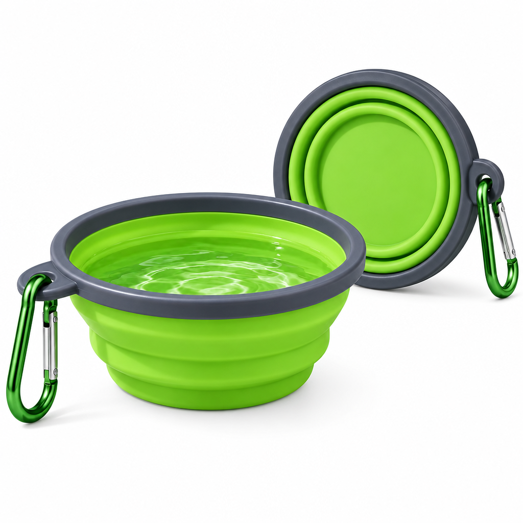 mavrenna™ Collapsible Travel Pet Bowl Set image 2