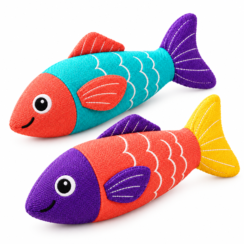 mavrenna™ Fish Kicker Cat Toy Duo image 3