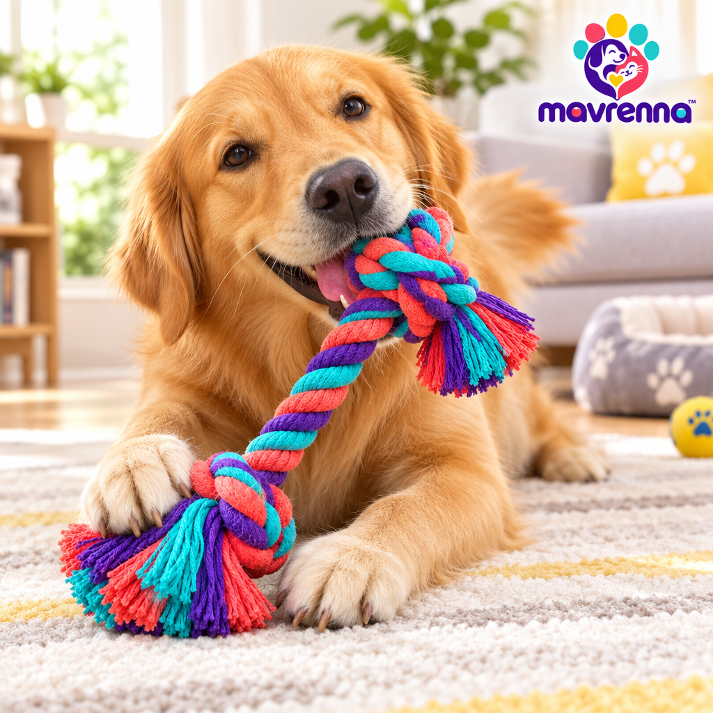 mavrenna™ Knotted Rope Tug Toy image 2