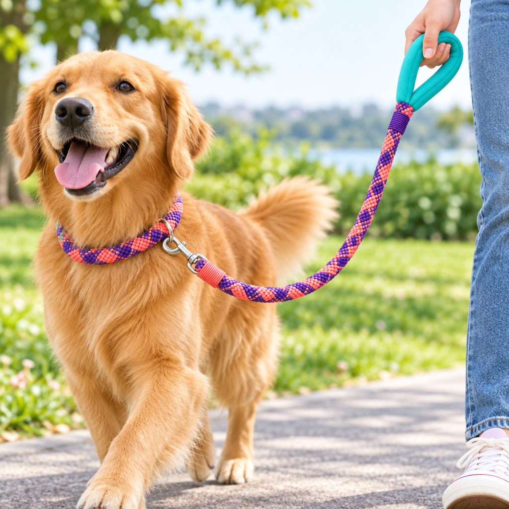 mavrenna™ Braided Rope Dog Leash image 5