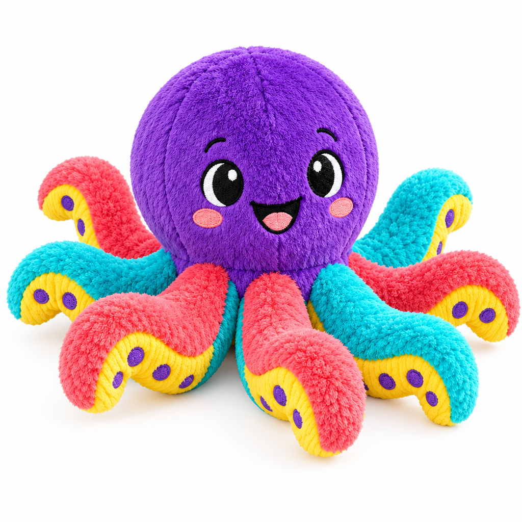 mavrenna™ Octopus Plush Dog Toy image 5